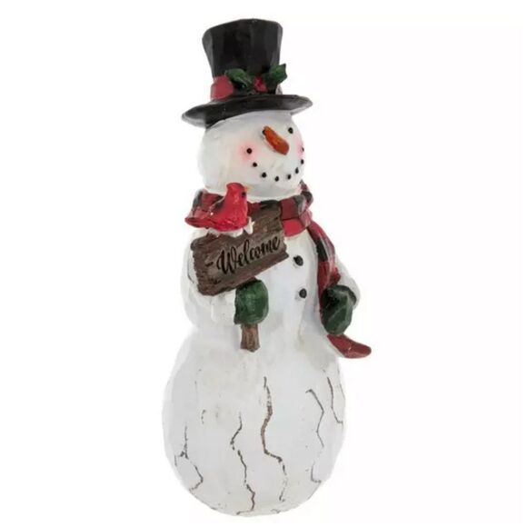 Welcome Sign Snowman - Picture 3 of 4